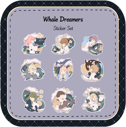 Whale Dreamers Sticker Set