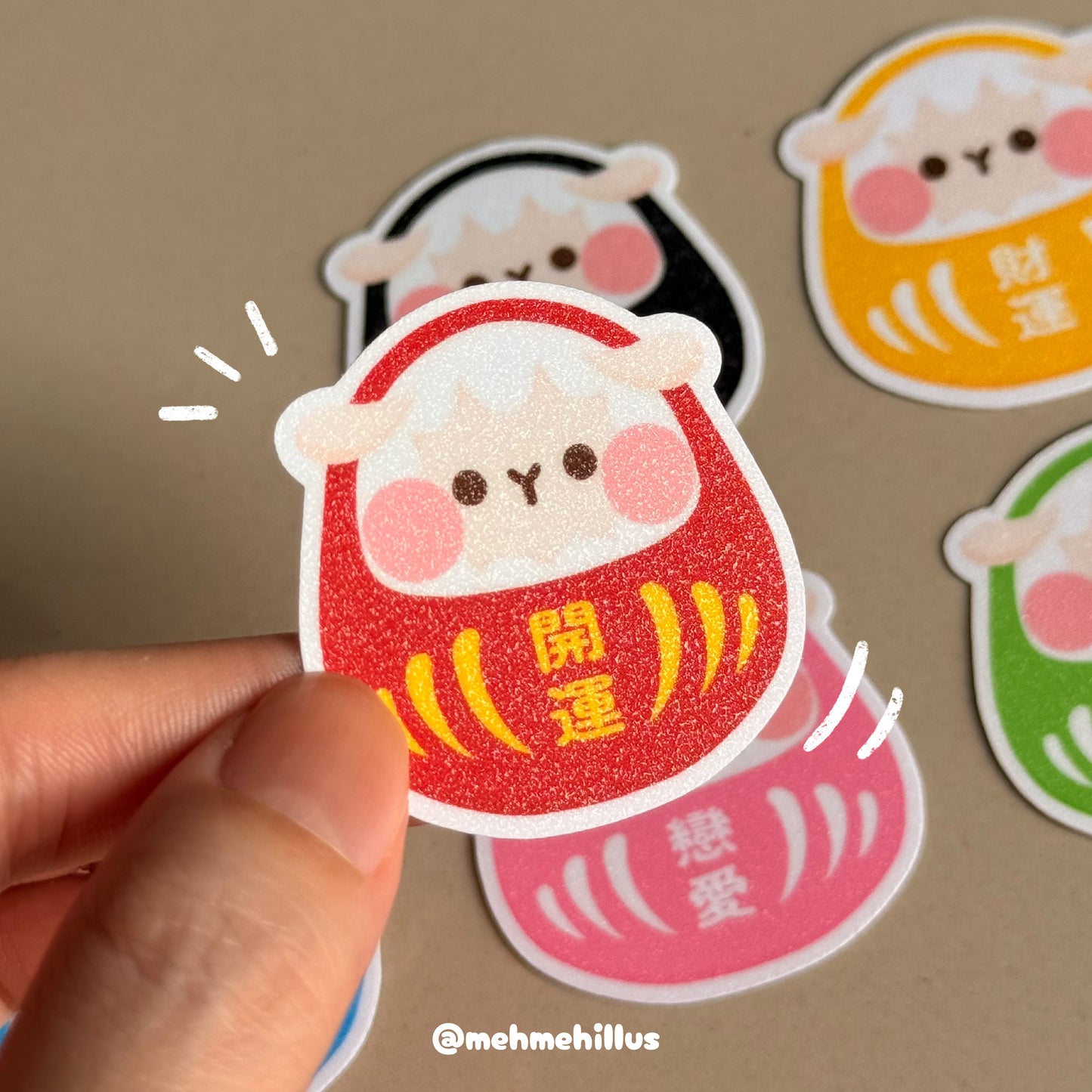 mehmeh | Sticker Pack - Daruma