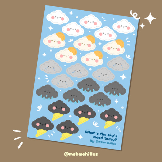 mehmeh | Sticker Sheet - Weather
