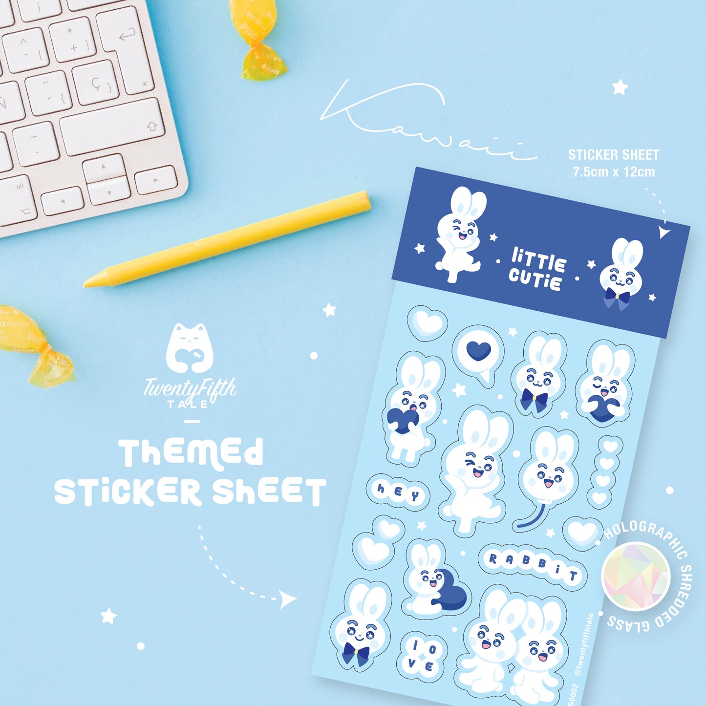 Themed Sticker Sheet | Little Cutie