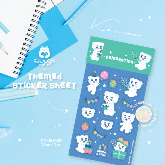 Themed Sticker Sheet | Celebration