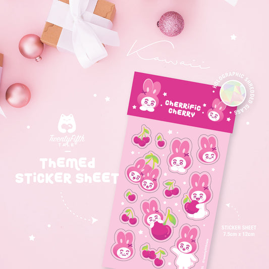 Themed Sticker Sheet | Cherrific Cherry