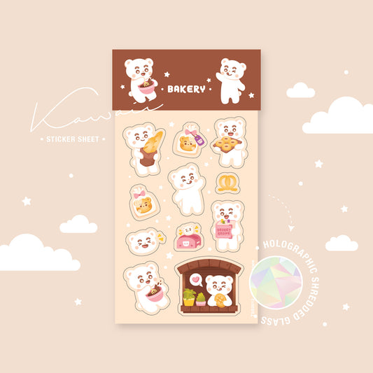 Themed Sticker Sheet | Bakery