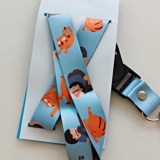 Tahilalats - Blue Lanyard