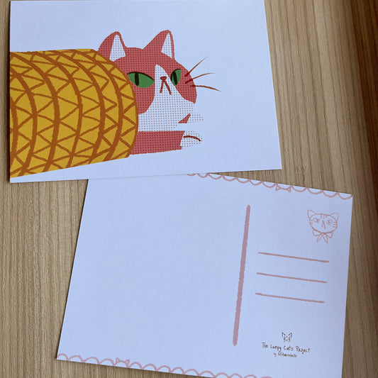 Cat Postcard | face