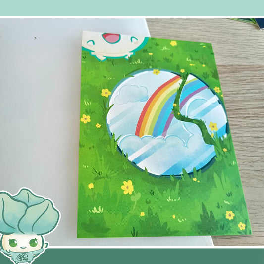 Postcard - Broken Mirror