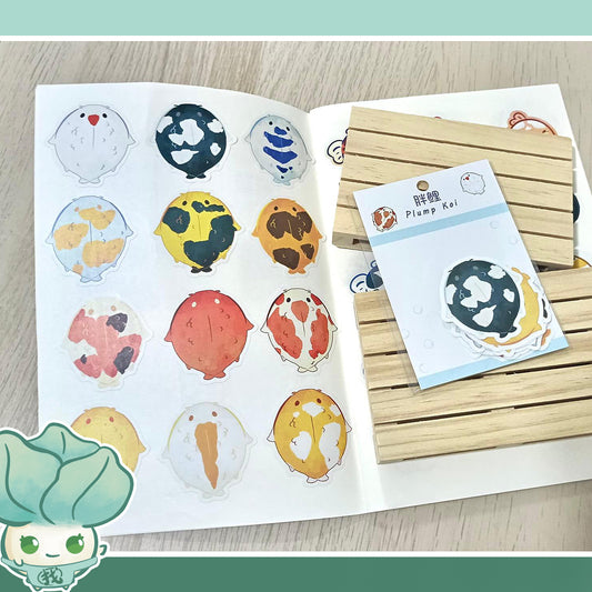 Sticker Pack - Plump Koi