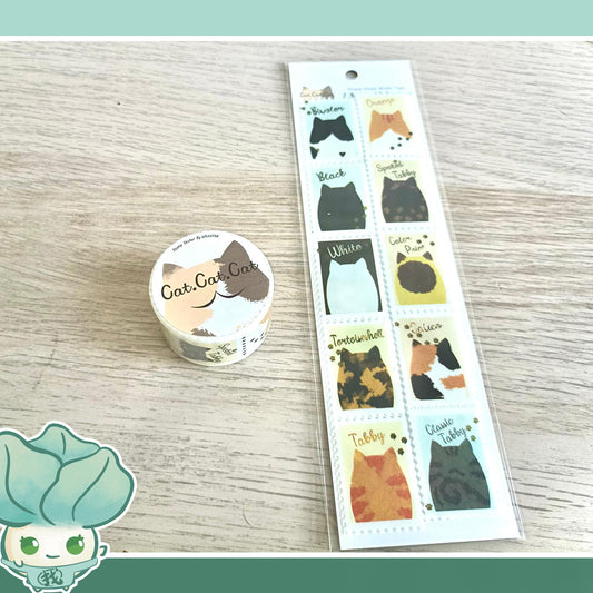 Washi Tape - Cat Cat Cat