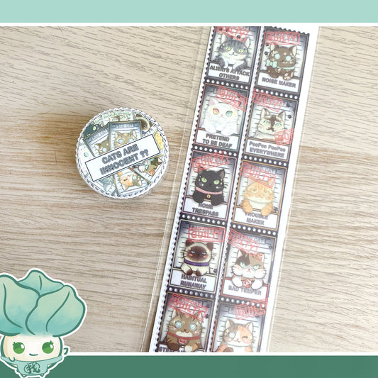 Washi Tape - Cat Innocent?