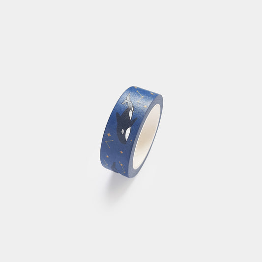 Nothingwejun | Whale - Blue Washi Tape