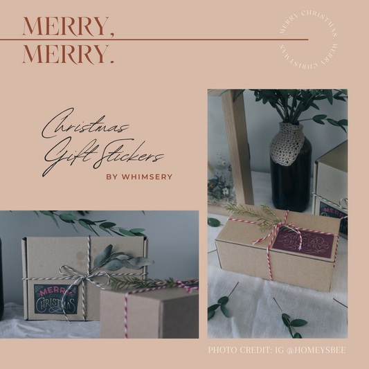 Whimsery Sticker Flake | Merry Little Christmas