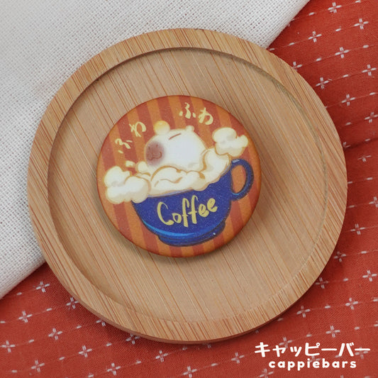 飲み物 badge - kohi capy
