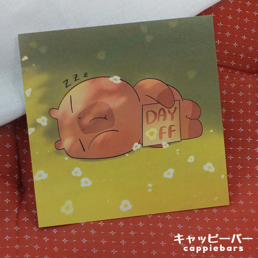 square print - day off