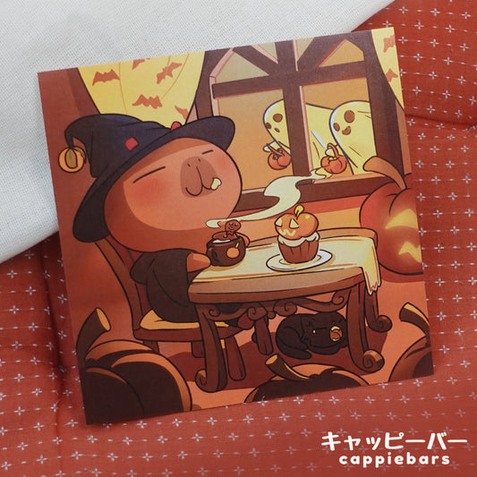 square print - halloween