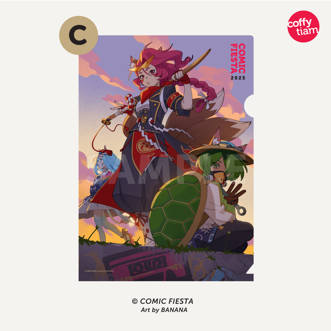 Comic Fiesta 2025 - A4 Folder [7 Designs]