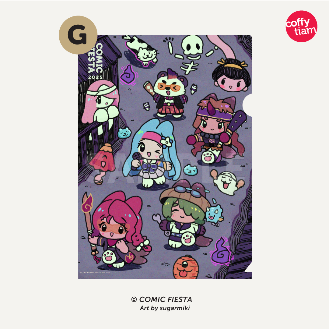 Comic Fiesta 2025 - A4 Folder [7 Designs]