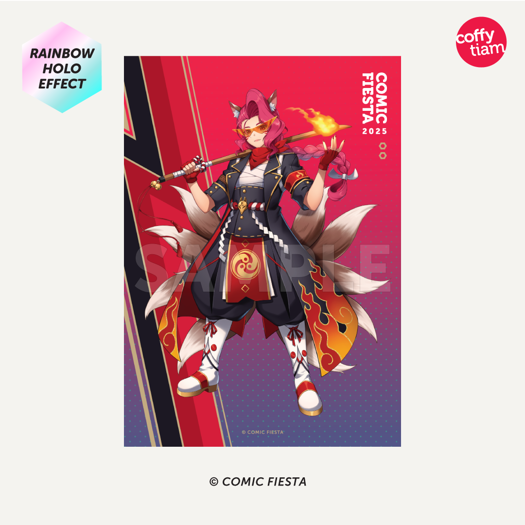 Comic Fiesta 2025 - Holographic Prints [5 Designs]