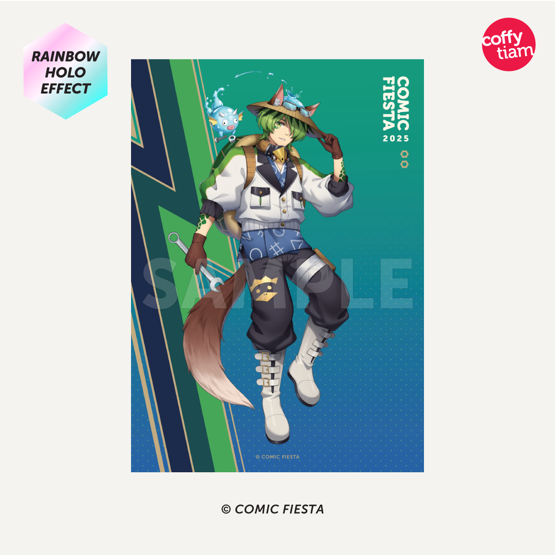 Comic Fiesta 2025 - Holographic Prints [5 Designs]