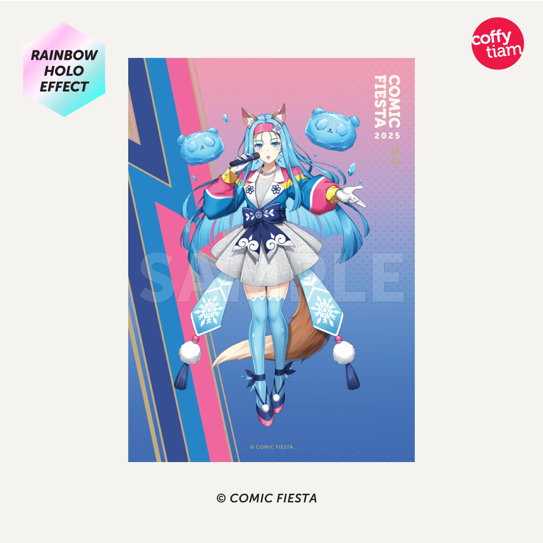Comic Fiesta 2025 - Holographic Prints [5 Designs]