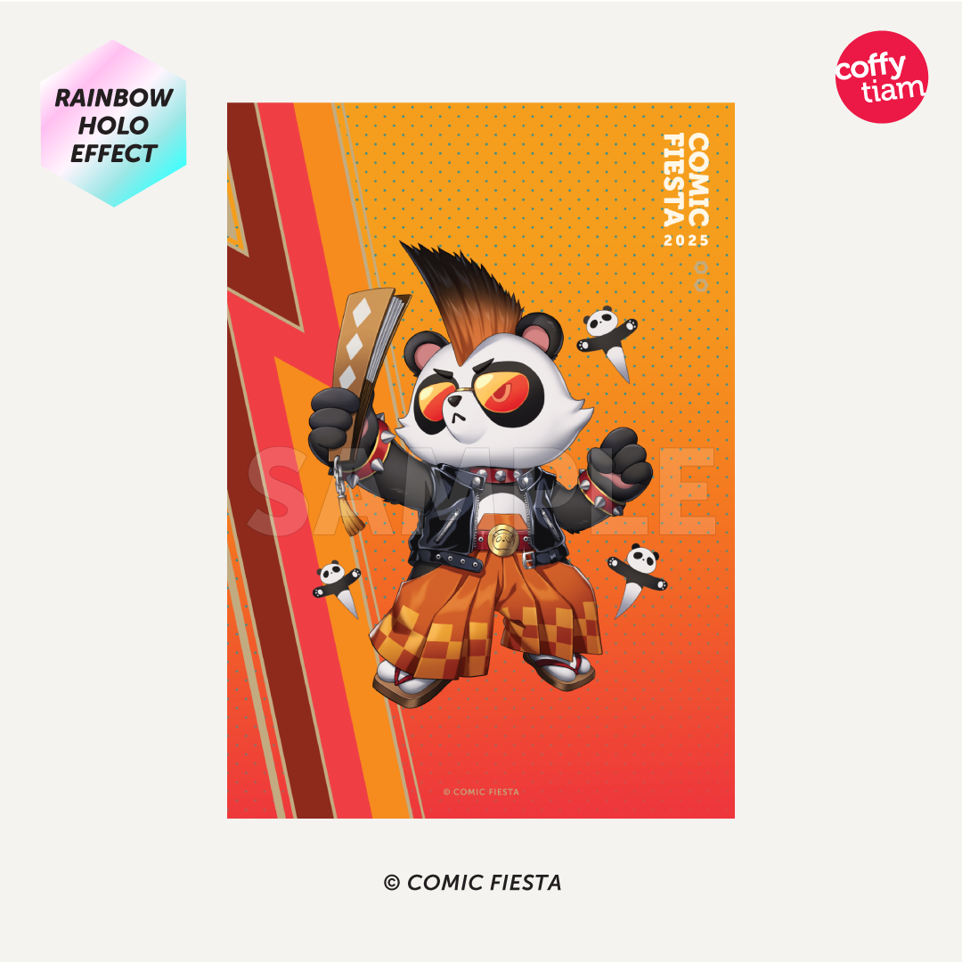 Comic Fiesta 2025 - Holographic Prints [5 Designs]