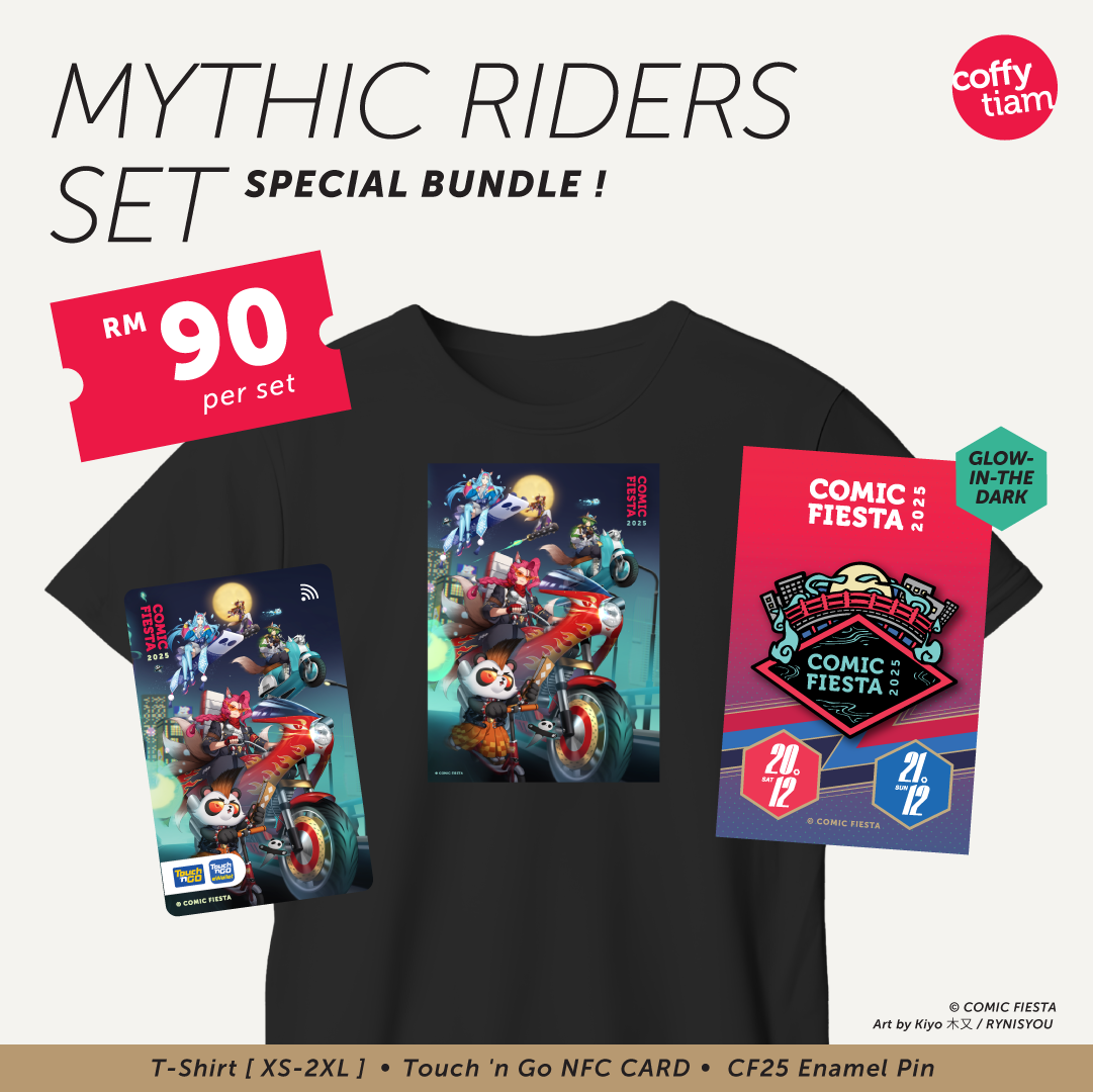 Comic Fiesta 2025 - Mythic Riders Set [S-XXL]