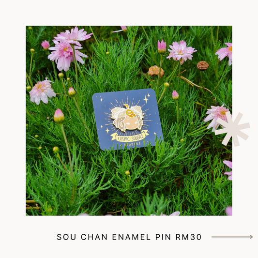 Sou-chan Enamel Pin