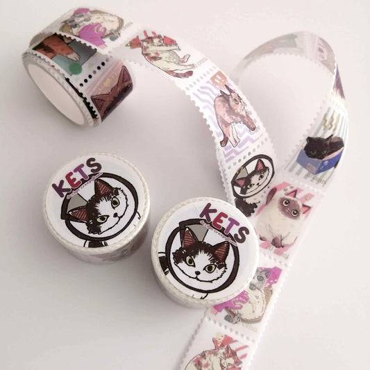 Creepyllama - Cat Washi tape