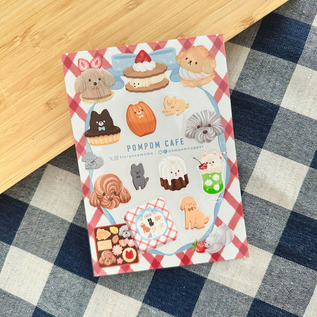 florencemomo Sticker Sheet | Pompom Cafe