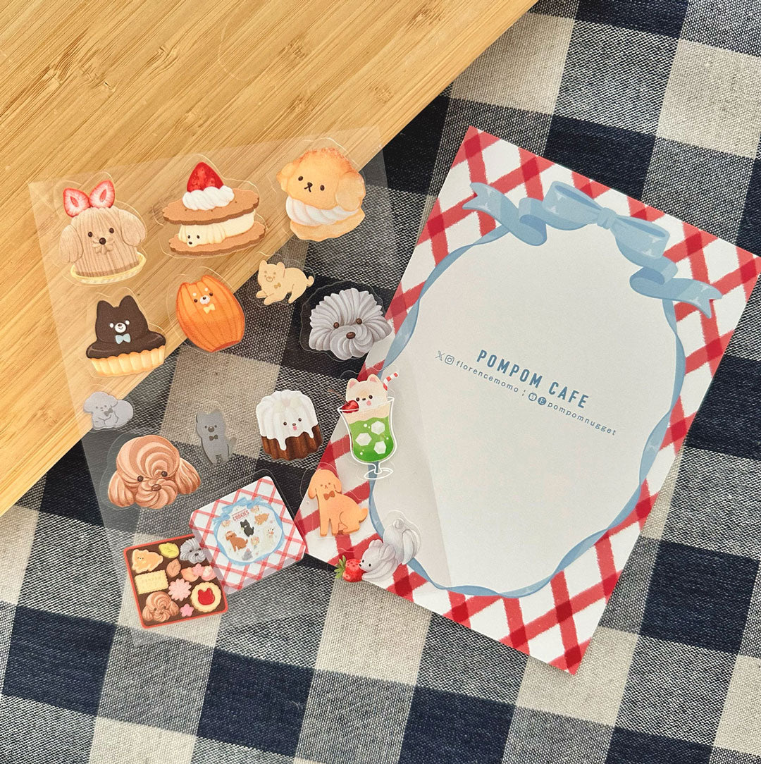 florencemomo Sticker Sheet | Pompom Cafe
