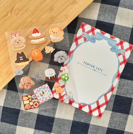 florencemomo Sticker Sheet | Pompom Cafe
