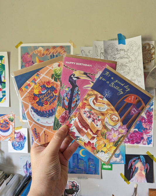 Greeting card- It's a good day for a birthday