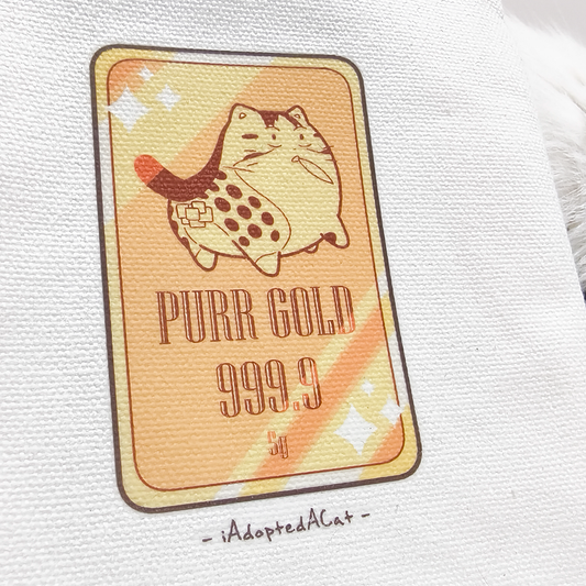 果醬日常 iAdoptedACat : Pouch - Jam Goldbar