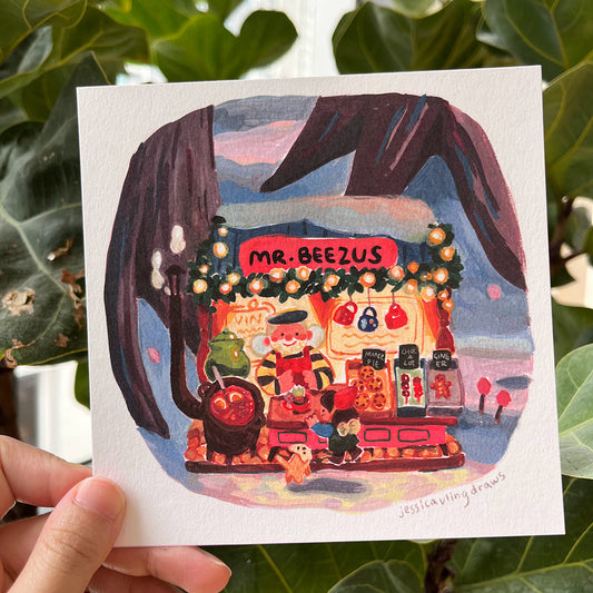 Mr Beezus | Postcard