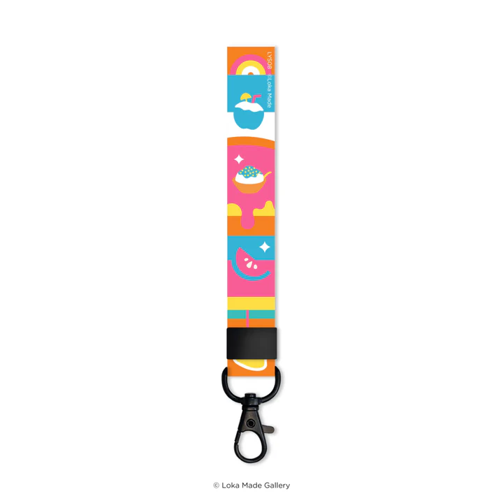 Warna-warni Strap - Short Lanyard [3 Types]