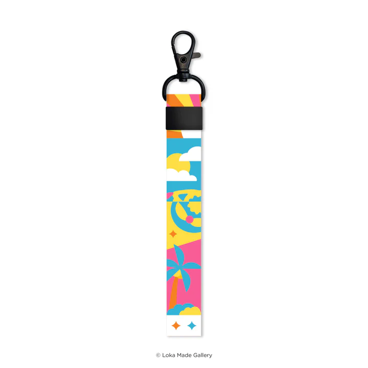 Warna-warni Strap - Short Lanyard [3 Types]