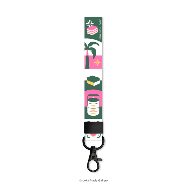Warna-warni Strap - Short Lanyard [3 Types]