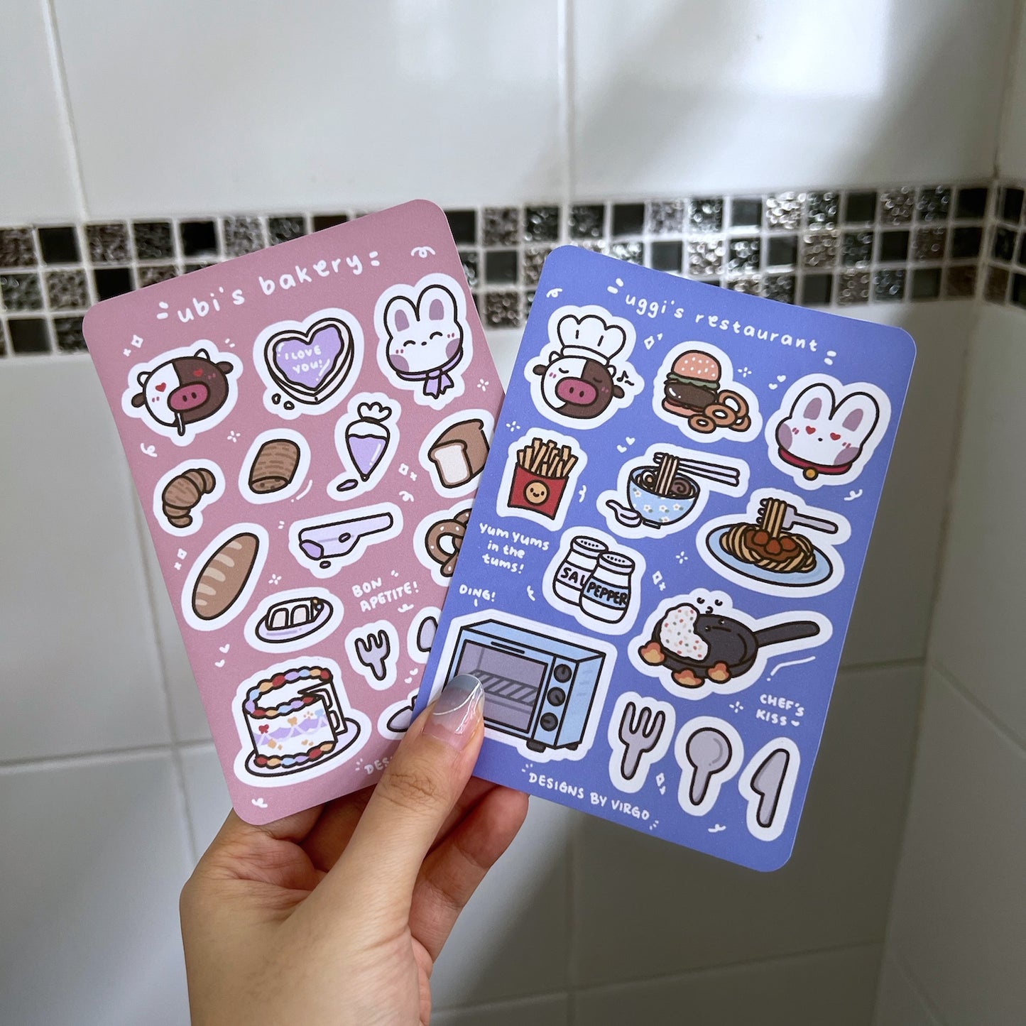 Making Food Sticker Sheets