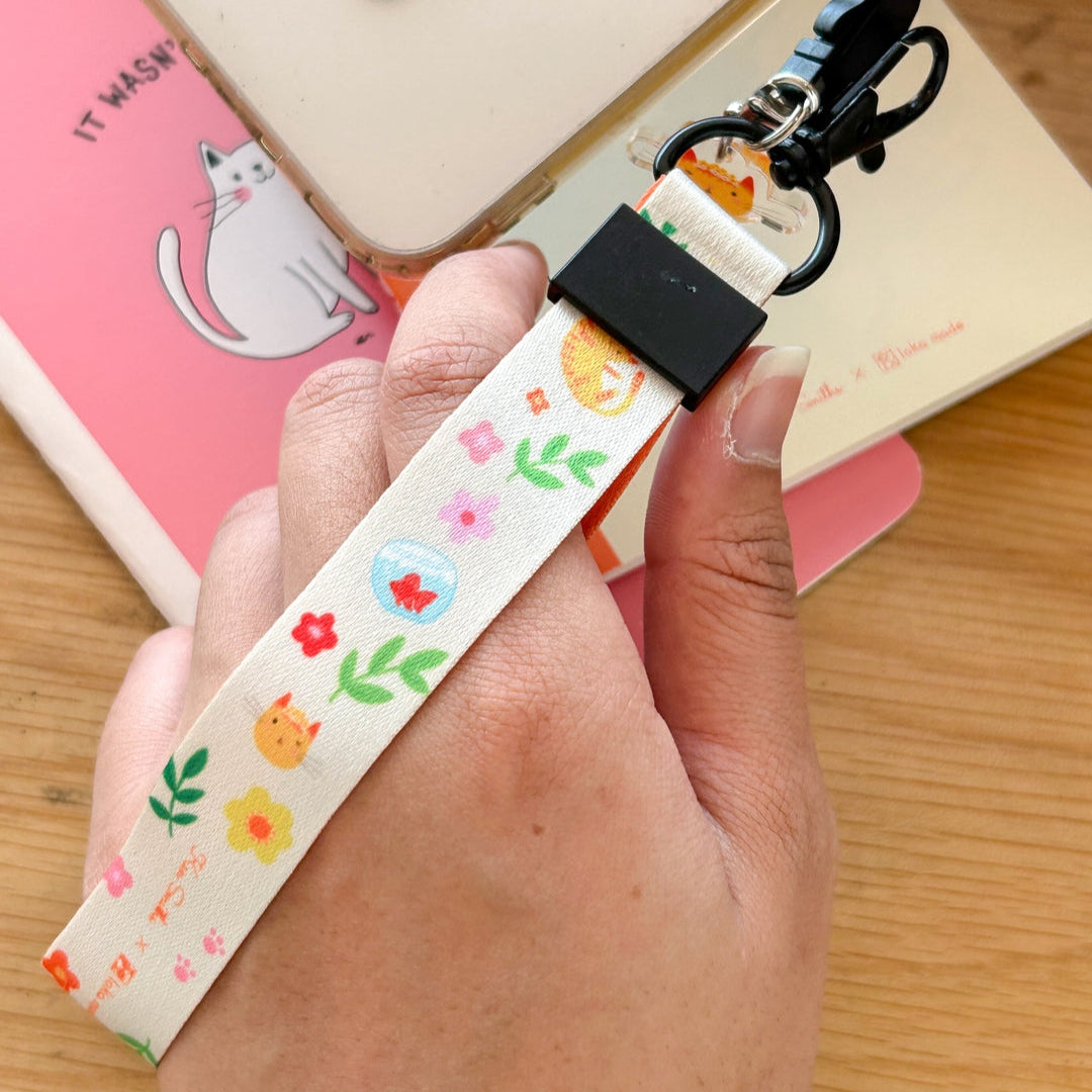 Ken Smiths x Loka Made 'It's Play Time' - Short Lanyard