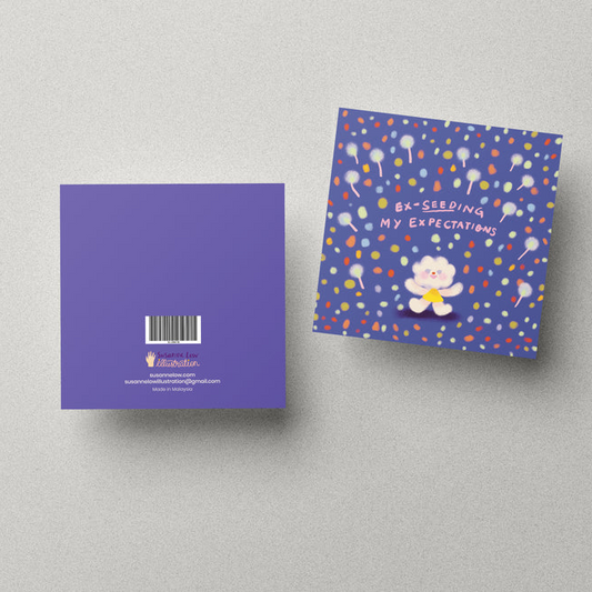 Ex-Seeding My Expectations Greeting Card