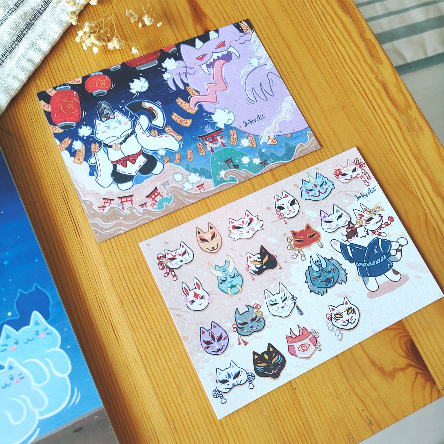 Night Parade of Hundred Cats Illustration Book 百猫夜行 插画本