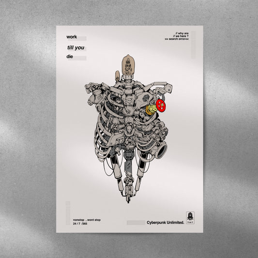 TixiT Art Print - Ribcage