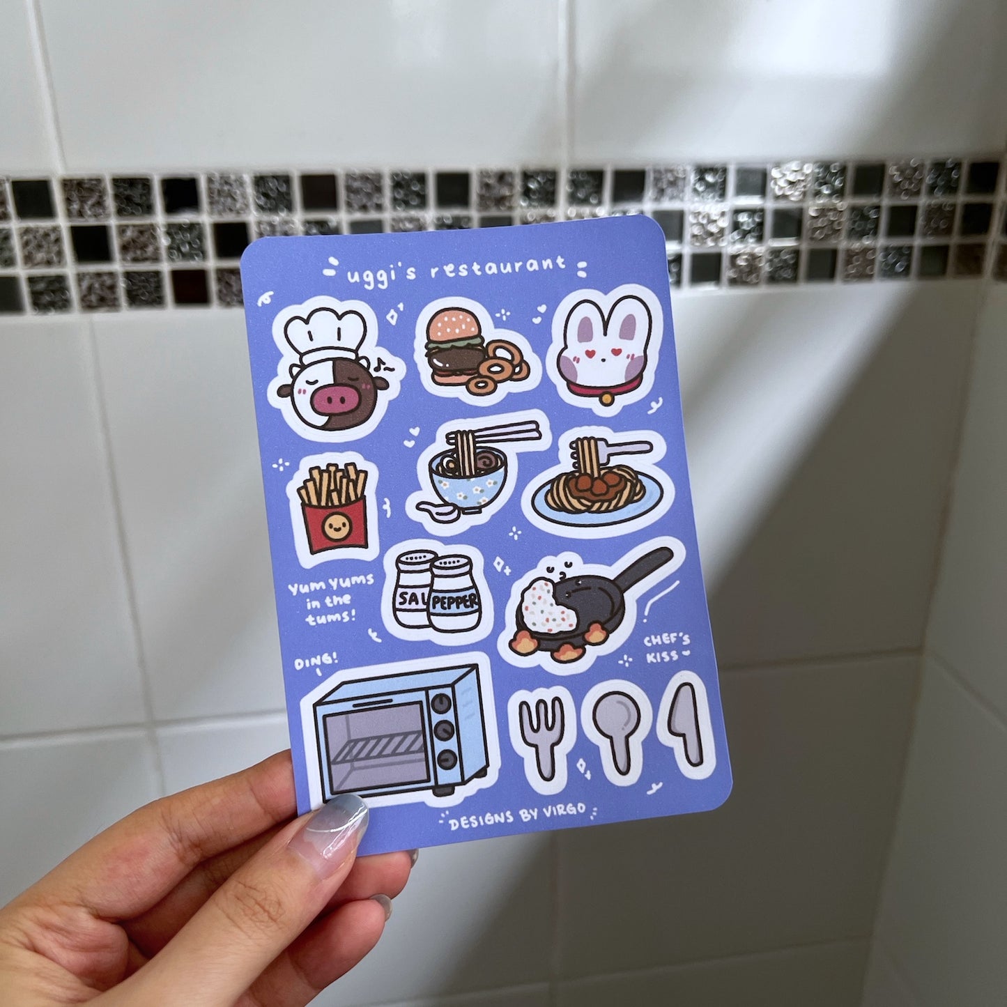 Making Food Sticker Sheets