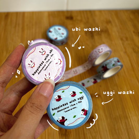 Ubi and Uggi Washi Tapes