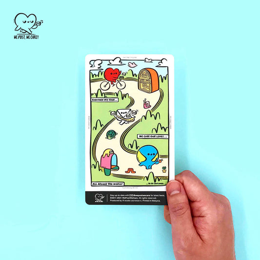 WPWC by WePostWeCare | Sticker Sheet