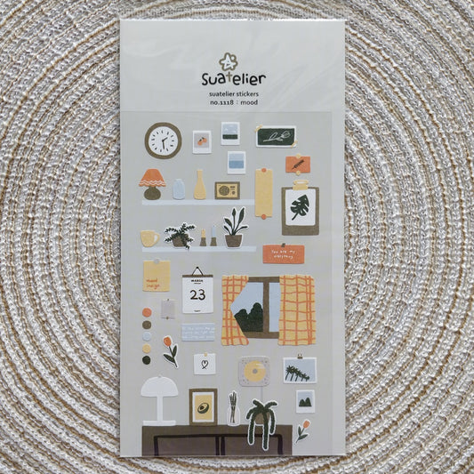 Suatelier stickers | no.1118 mood