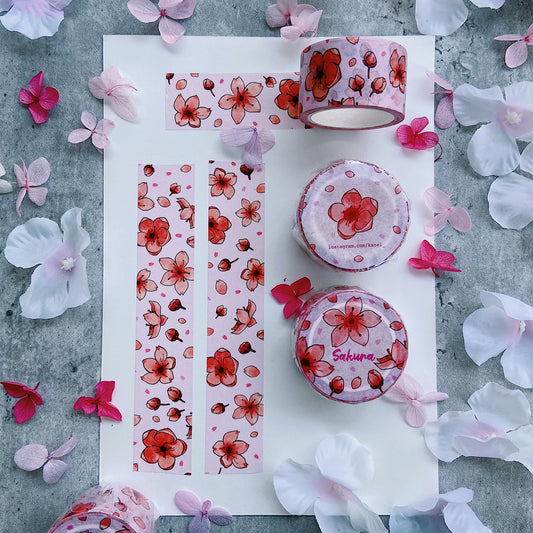 Sakura 2.5 cm Watercolor Washi Tape