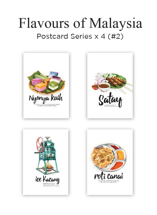 Flavours of Malaysia Postcard Series Set #2