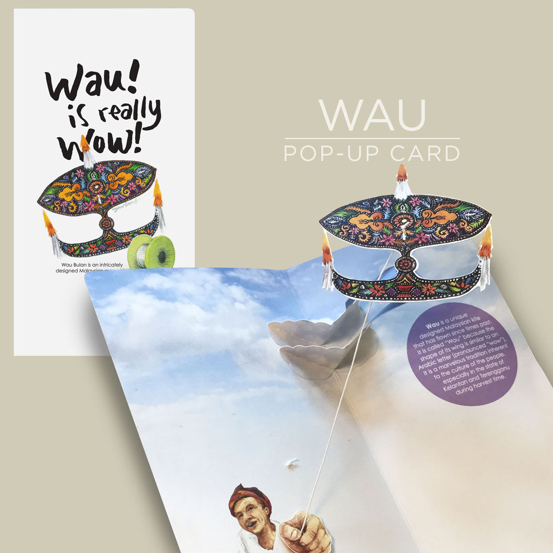 3D Pop-Up Card (Long) - WAU