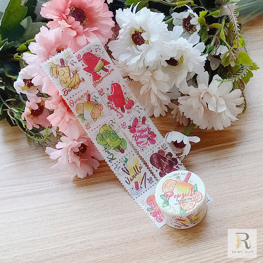 Stamp Washi - Popsicle