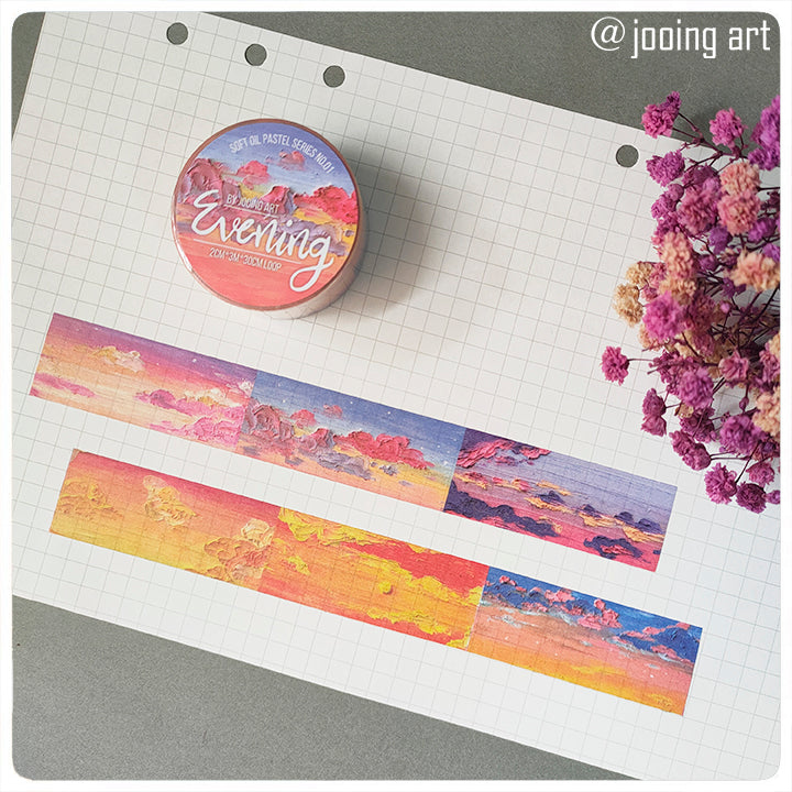 20mm The Sky Washi Tape - Evening